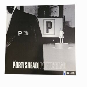 Portishead Self-Titled 12x12 Double Sided Promo Album Flat Poster Vintage 1990s